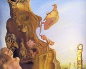 萨尔瓦多 达利 : 面对皇家纪念碑的女人